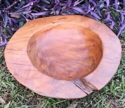 Hand-Carved Reclaimed Teak Wood Bowl β Natural Root Organic Decorative Accent 15 Hand-Carved Reclaimed Teak Wood Bowl β Natural Root Organic Decorative Accent -The Birdhouse Chick Teak Bowl E
