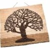 Jute Tree Of Life Tapestry 1 Jute Tree Of Life Tapestry -The Birdhouse Chick Tree of Life Jute Wall Hanging