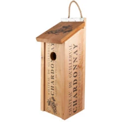 Wine Crate Birdhouse 7 Wine Crate Birdhouse -The Birdhouse Chick Wine Bottle Birdhouse