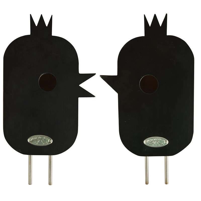 ESSCHERT DESIGN Birdies Wren Birdhouse Set 4 ESSCHERT DESIGN Birdies Wren Birdhouse Set - Image 2