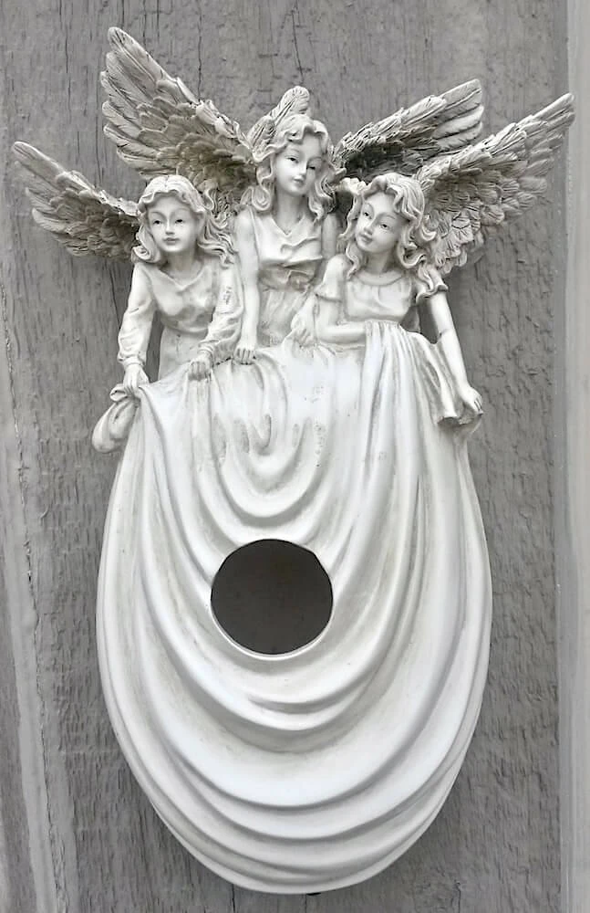 Angels Over Me Birdhouse 3 Angels Over Me Birdhouse