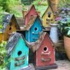 Barn Wood & Tin Rustic Birdhouses -The Birdhouse Chick barnwood and tin birdhouses