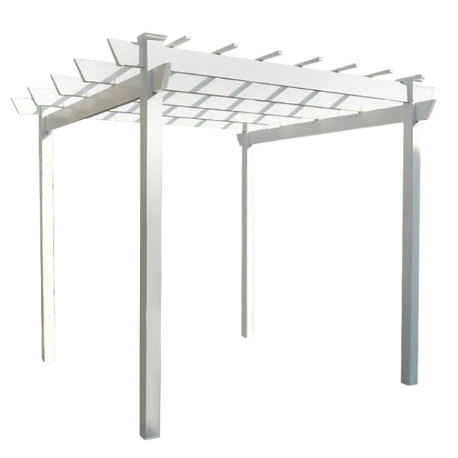 BreezeWay White Pergola 4 BreezeWay White Pergola - Image 2