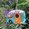Ceramic Camper Birdhouse 1 Ceramic Camper Birdhouse -The Birdhouse Chick ceramic camper birdhouse 24342a87 3ef5 422a b95f 2696ab654894