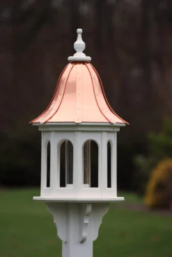 Copper Roof Gazebo Bird Feeder- Vinyl/PVC 36x14