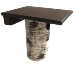 Gilbertson Nest Box NABS Approved Eastern Bluebird House – PVC Birch Design with Cedar or Poly Roof -The Birdhouse Chick gibertson bluebird house poly roof