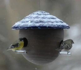 Handcrafted Gourd Bird Feeder β Vibrant Stoneware Weather-Proof Hanging Feeder 7 Handcrafted Gourd Bird Feeder β Vibrant Stoneware Weather-Proof Hanging Feeder - Image 5