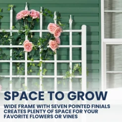 The Grand Trellis 10 The Grand Trellis -The Birdhouse Chick grand trellis durable plant support