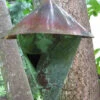 Aged Copper Birdhouse