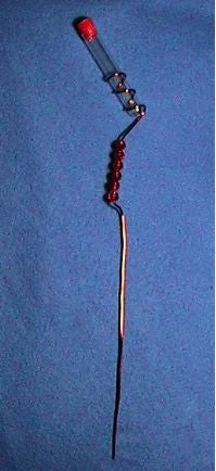 Charmer Hand-Held Hummingbird Feeder Set – Red Cap & Copper Wand Handheld Photo Kit 5 Charmer Hand-Held Hummingbird Feeder Set – Red Cap & Copper Wand Handheld Photo Kit - Image 3