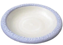 Large Solar Fountain Bird Bath -The Birdhouse Chick large solar birdbath blue