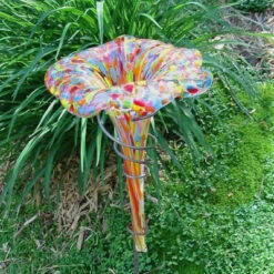 Tall Glass Butterfly Feeder & Bath -The Birdhouse Chick multi butterfly feeder bath