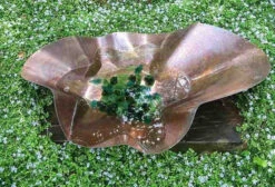 Patina Copper Planter Or Birdbath -The Birdhouse Chick new copper bath2 c84e8052 6fb7 4daa b157 54a7f39eab9b