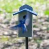 Recycled Bluebird House 2 Recycled Bluebird House -The Birdhouse Chick recycled bluebird house