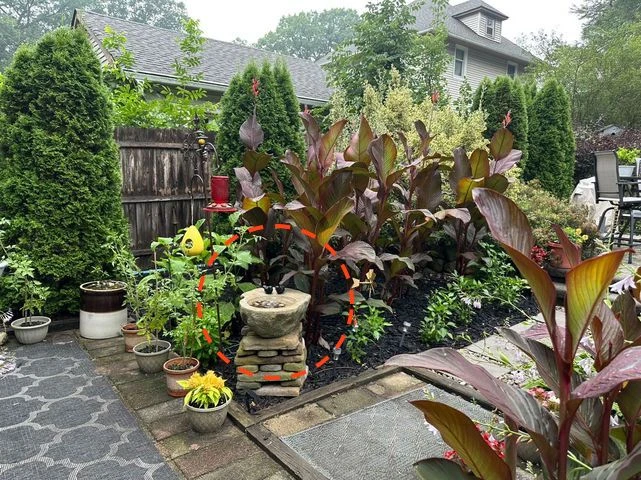 Splash Pool Birdbath Bubbler - Natural Rock Texture Electric Deck & Ground Bird Fountain 4 Splash Pool Birdbath Bubbler - Natural Rock Texture Electric Deck & Ground Bird Fountain - Image 2