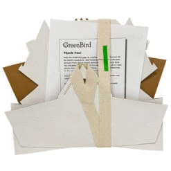 Totally Green Recycled Paper Birdhouse Kit – DIY Paintable Eco-Friendly Nesting Box -The Birdhouse Chick totally green bitrhouse kit