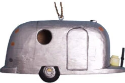 Airstream Flyer Silver Trailer Birdhouse